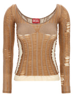 Brown 'M-Calai' top 1
