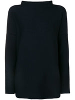 Blue Wool turtle-neck sweater 1