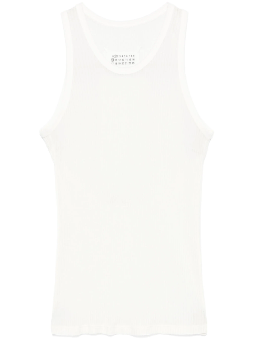 White Silk Tank Top 1