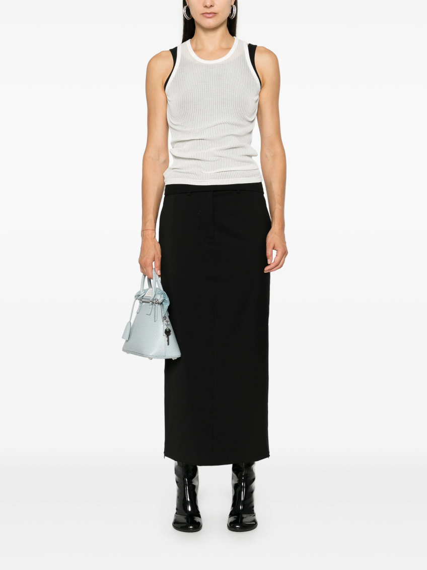 White Silk Tank Top 2