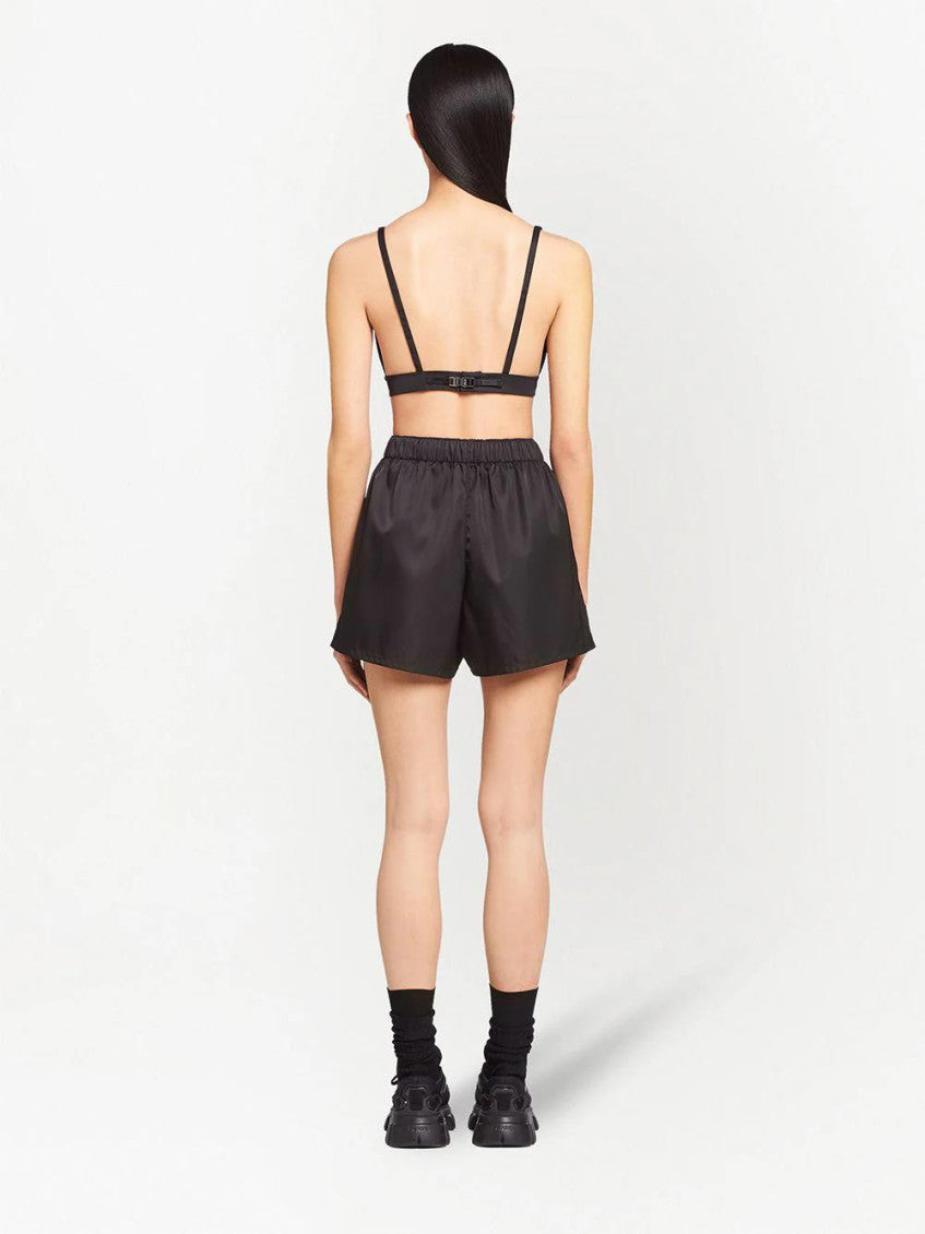 Black Re-Nylon bralette 3