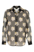 Black Floral Print T-Shirt 1
