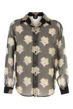 Black Floral Print T-Shirt 1