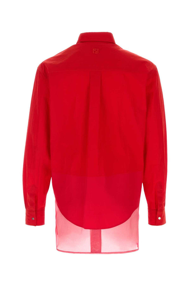 Red Lightweight Casual Shirt 2