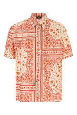 Multicolor Printed Silk Shirt 1