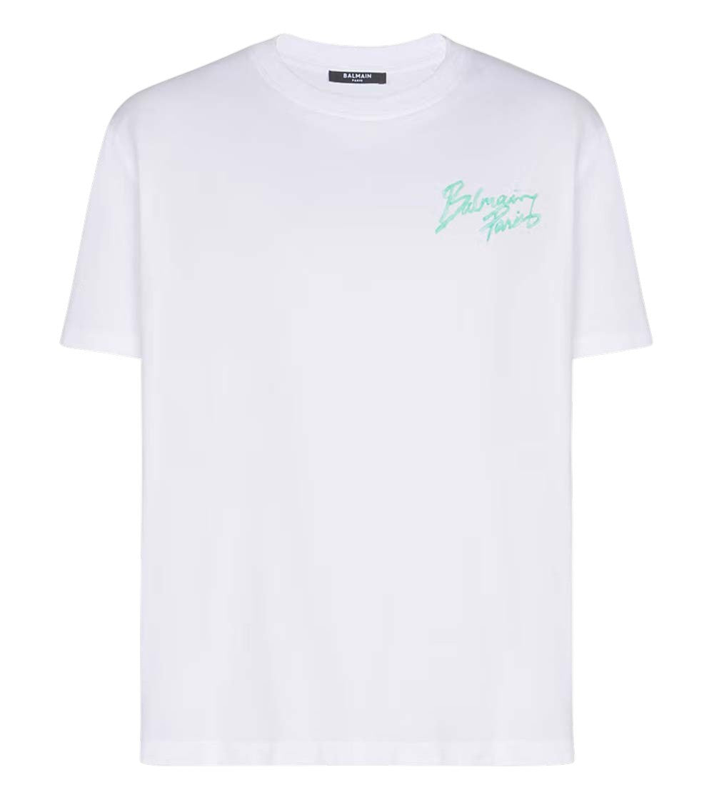 White Cotton T-shirt 1