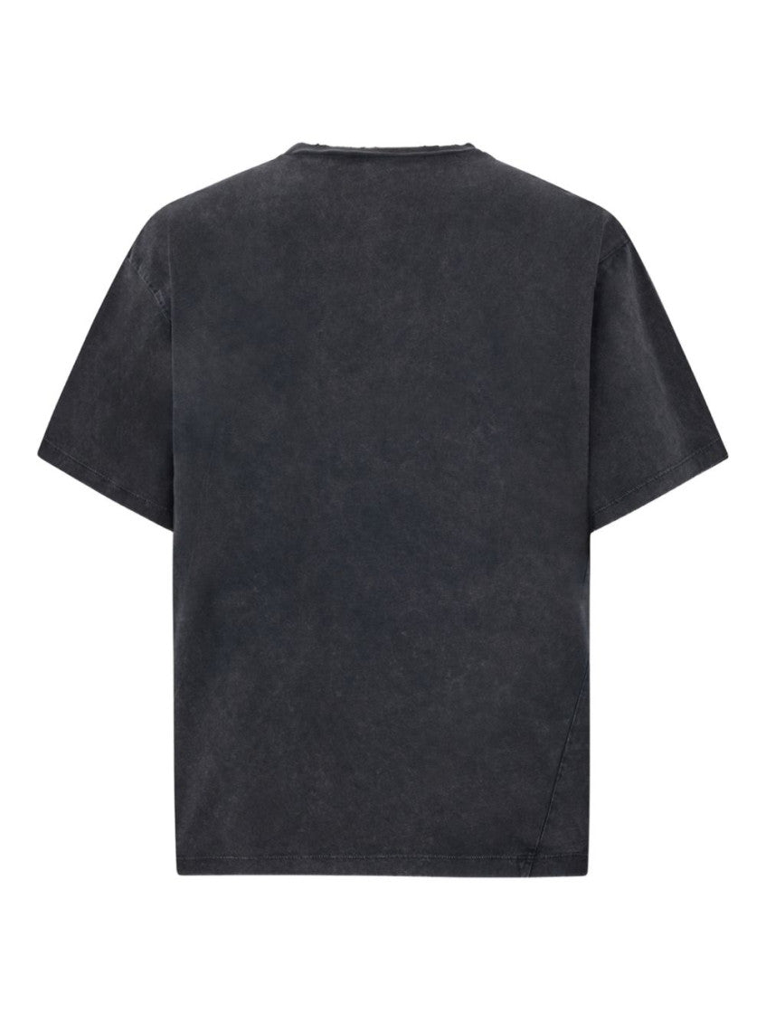 Grey Cotton T-Shirt 2