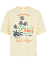 Beige Cotton T-Shirt 1