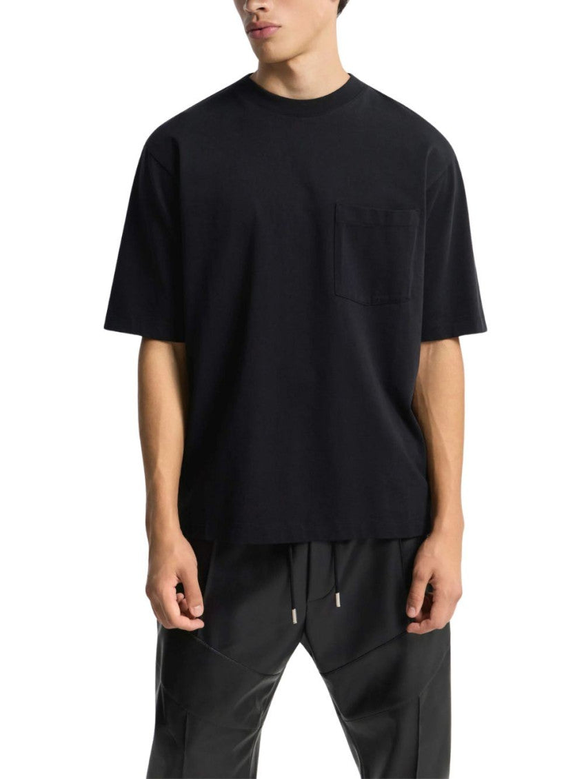 Black Cotton T-Shirt 3