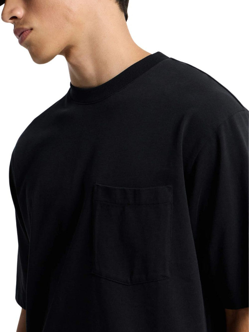 Black Cotton T-Shirt 4