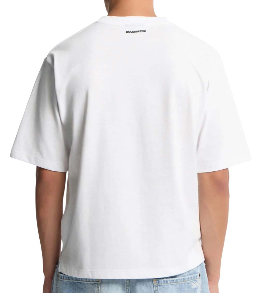 White Cotton T-Shirt 4