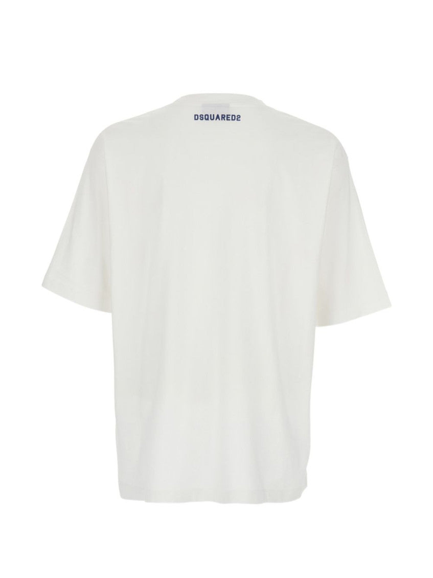 White Cotton T-Shirt 3
