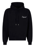 Black Cotton Hoodie 1