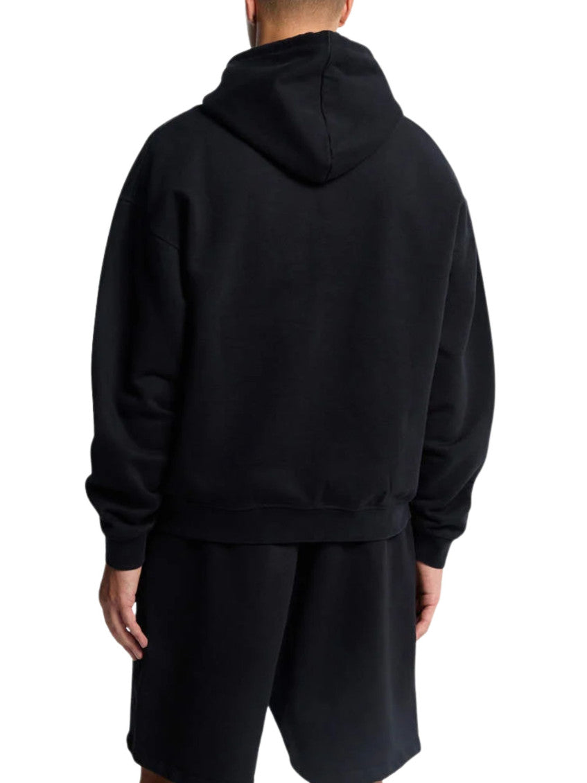 Black Cotton Hoodie 4