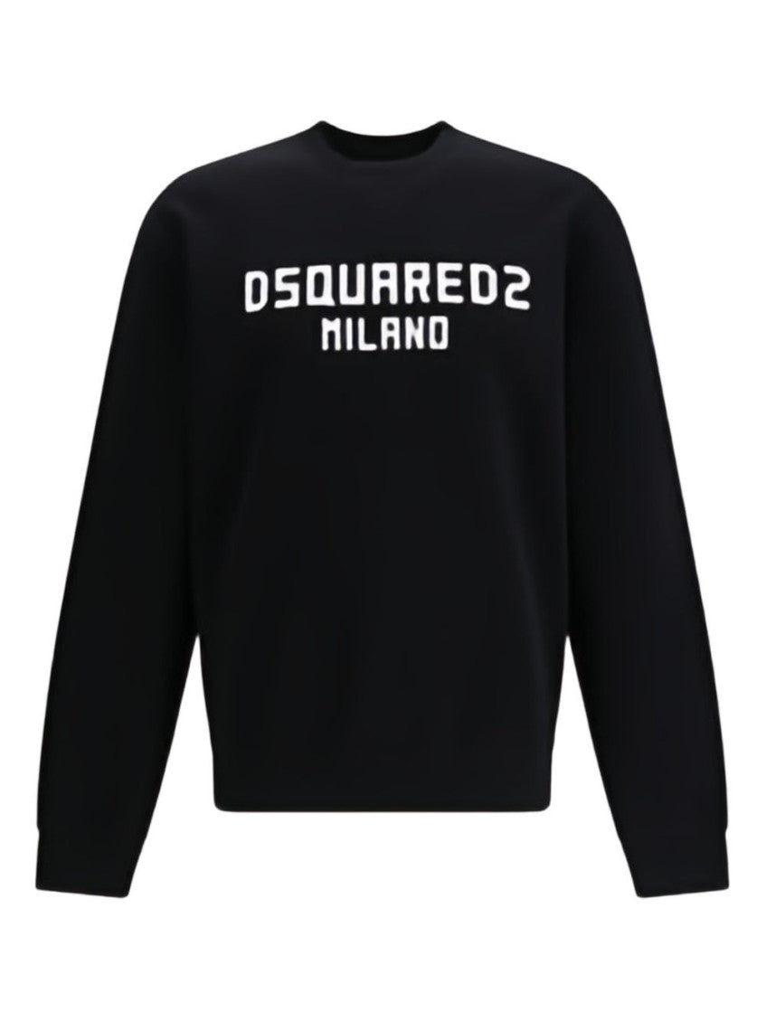 Black Cotton Sweatshirt 1