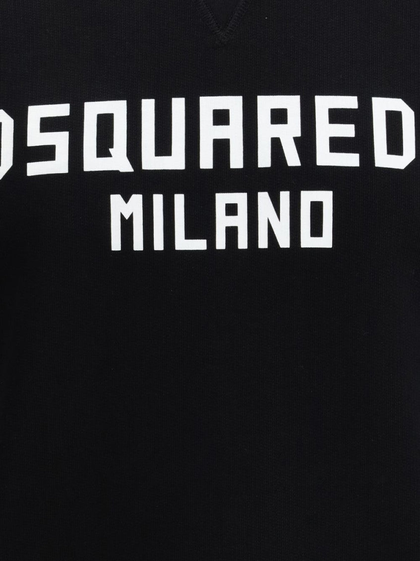 Black Cotton Sweatshirt 2
