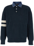 Blue Cotton Sweatshirt 1