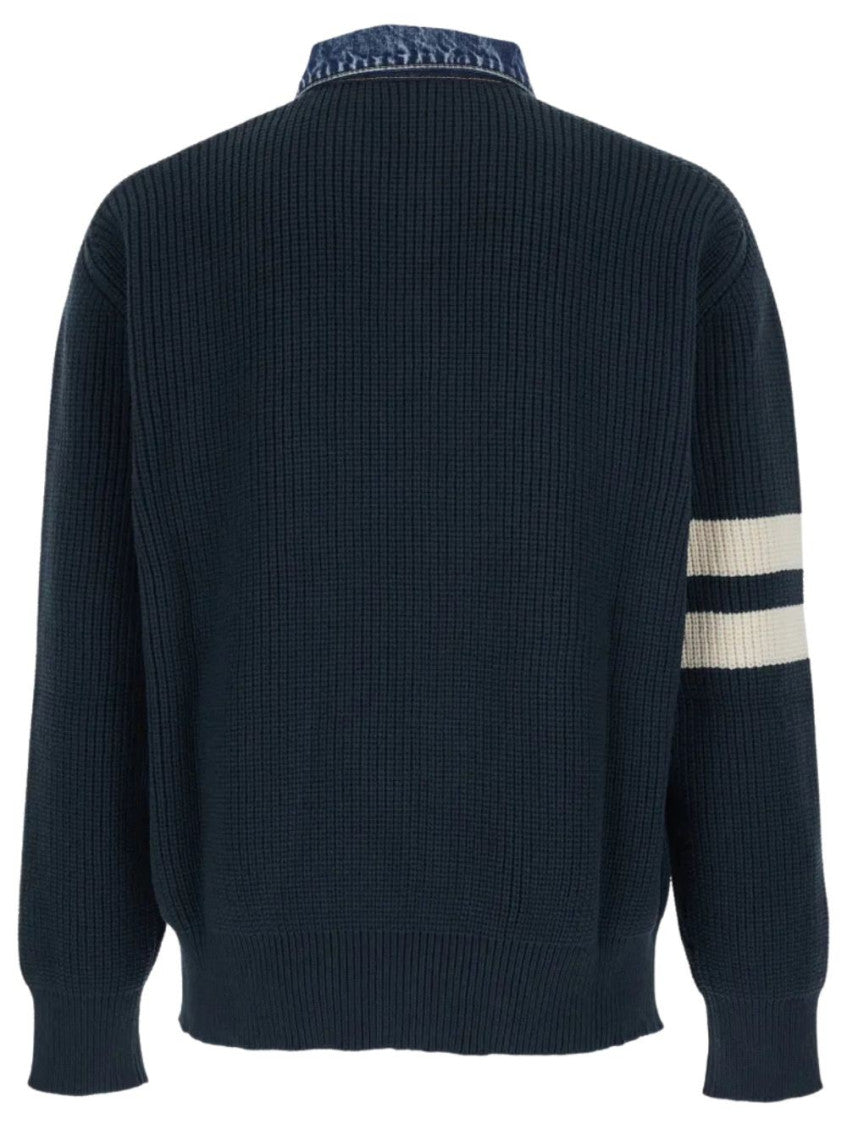 Blue Cotton Sweatshirt 2