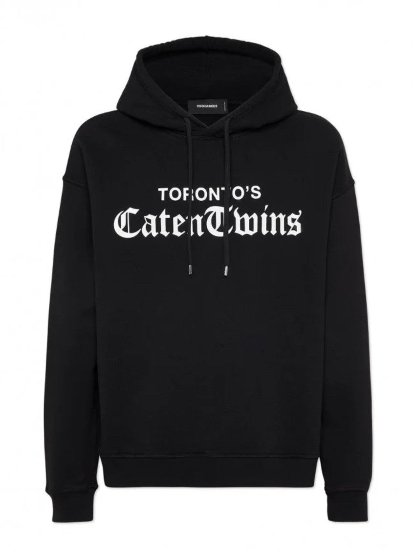 Black Cotton Sweatshirt 1
