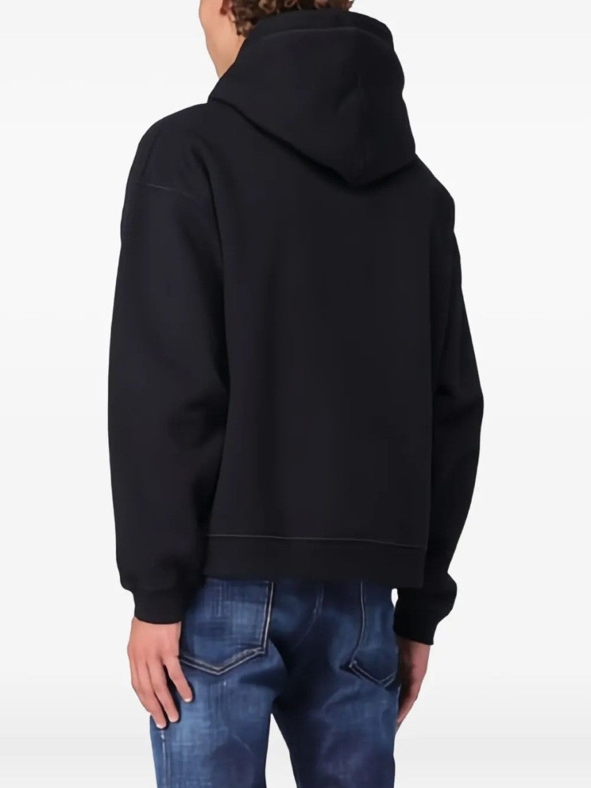 Black Cotton Sweatshirt 5