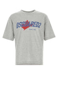 Grey cotton blend t-shirt  1