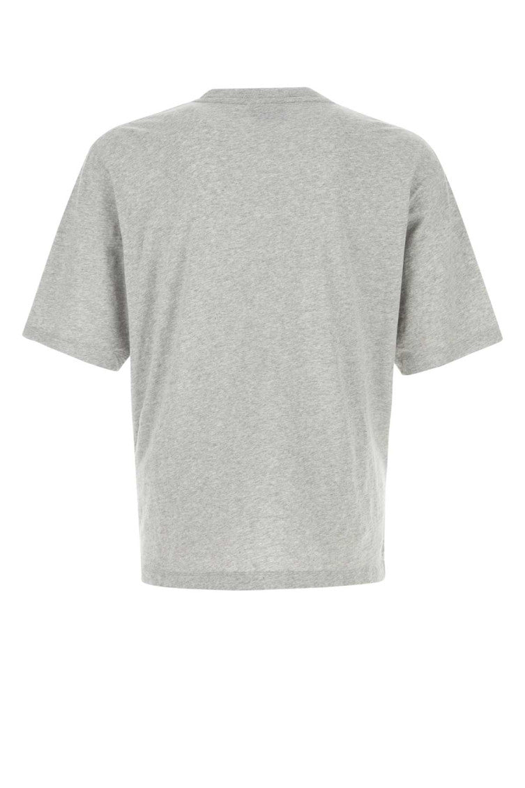Grey cotton blend t-shirt  2