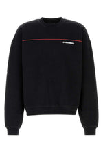 Black cotton sweatshirt  1