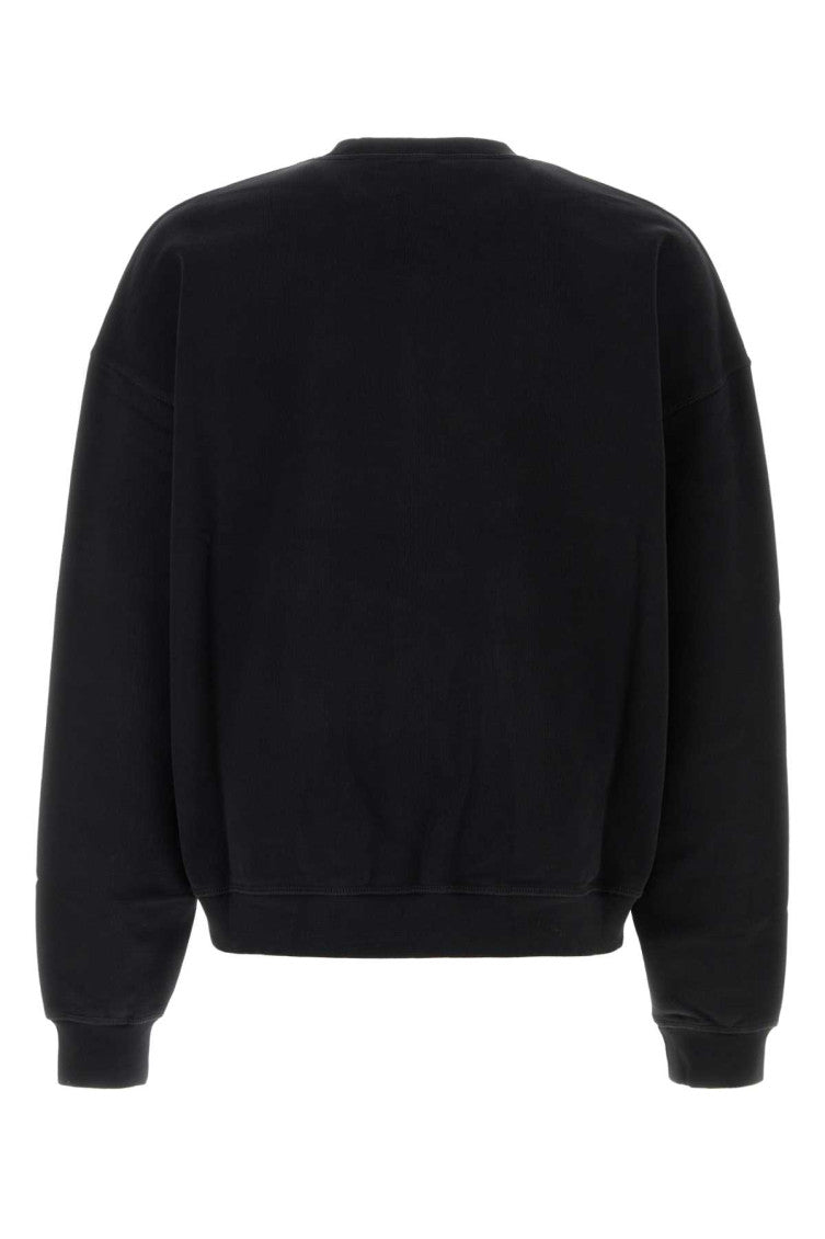 Black cotton sweatshirt  2