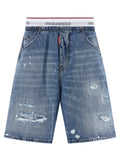 Blue 'Surfer' bermuda shorts 1