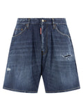 Blue 'Boxer' bermuda shorts 1