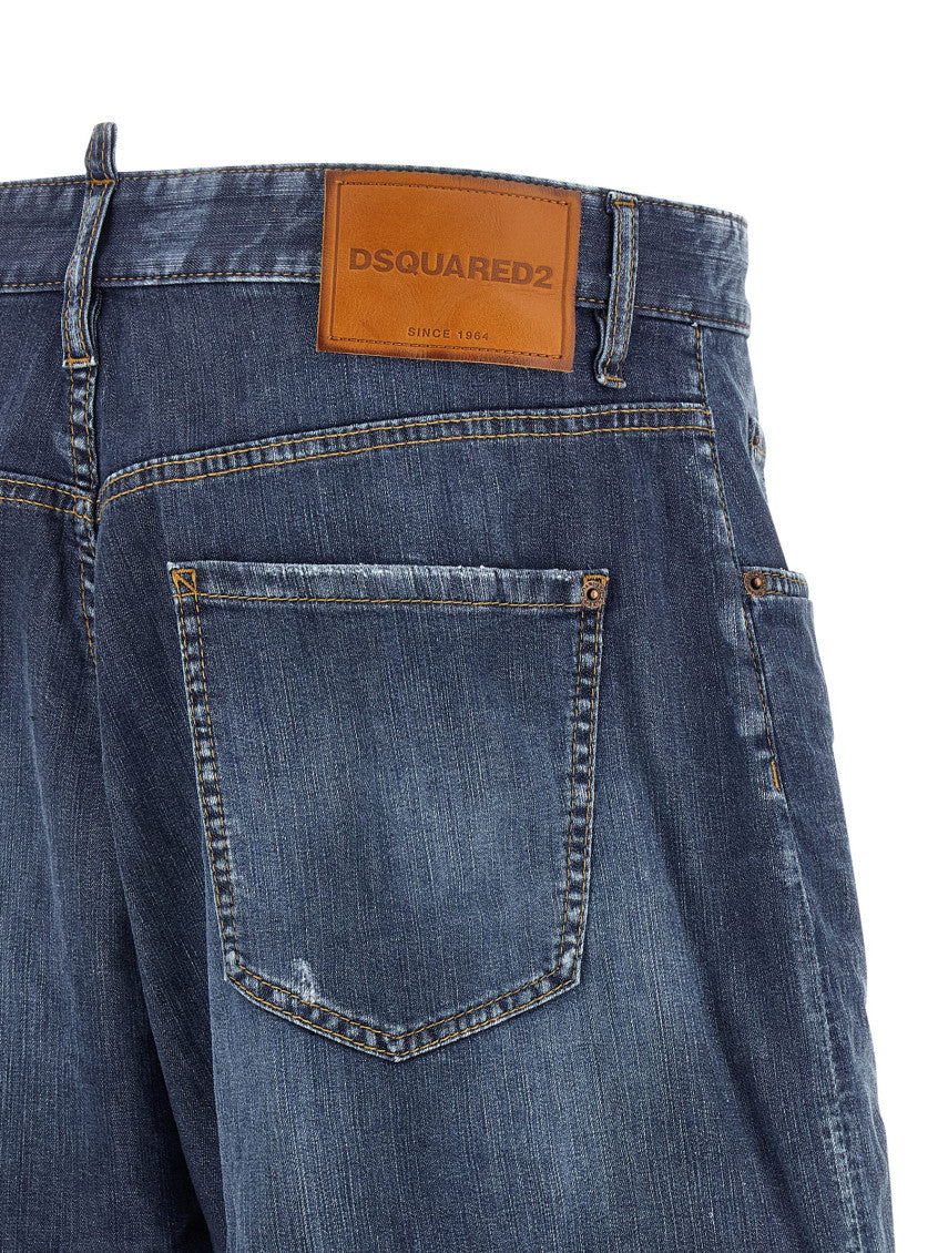Blue 'Boxer' bermuda shorts 3