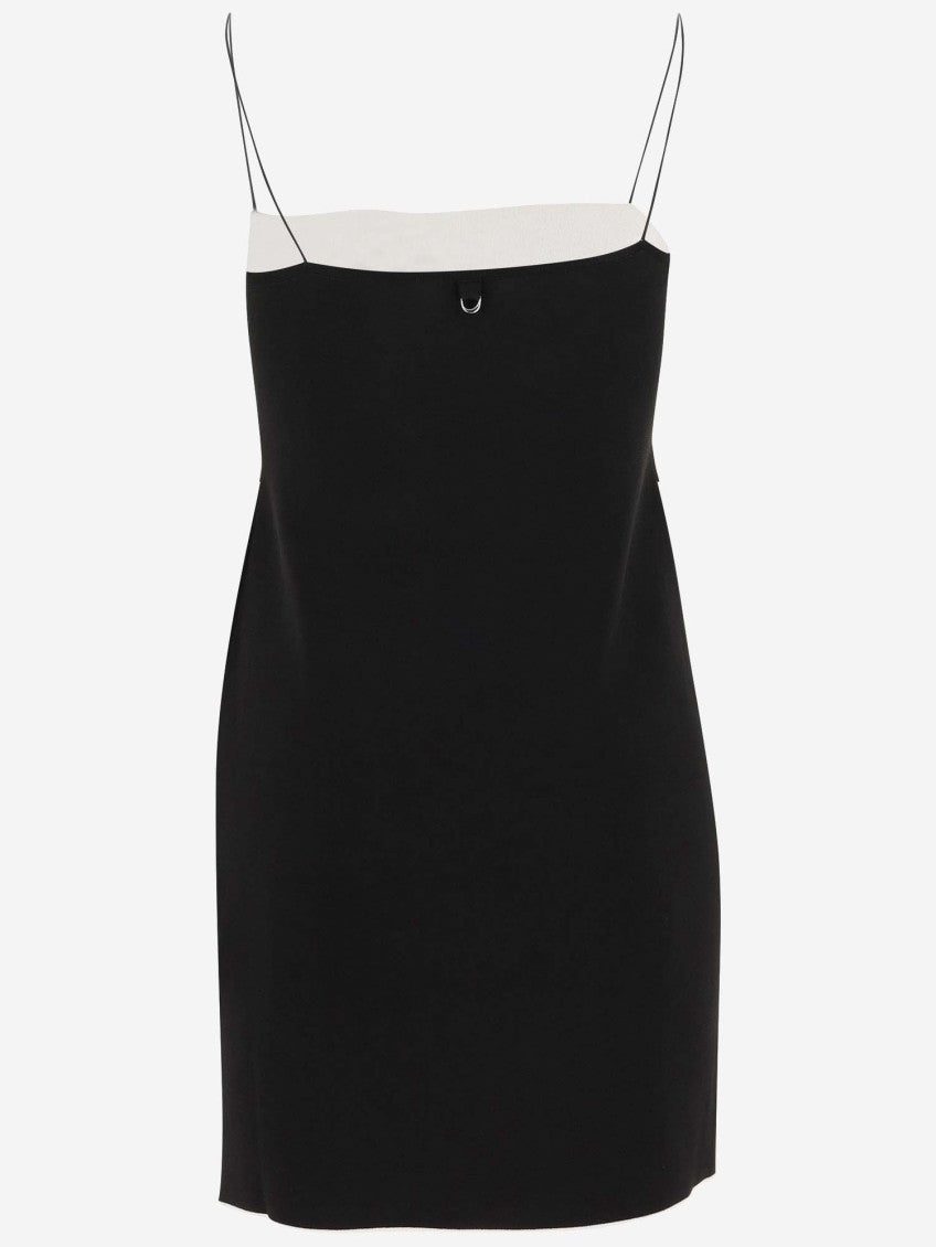 Black Thin Shoulder Straps Dress 2