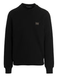 Black Logo Plaque Sweatshirt 1