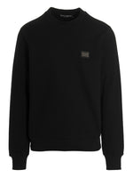 Black Logo Plaque Sweatshirt 1