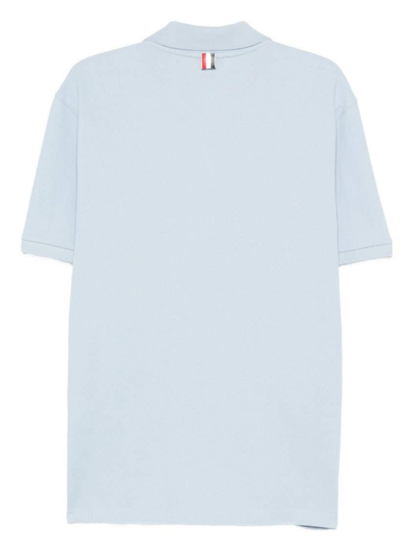 Sky Blue Solid Polo 2