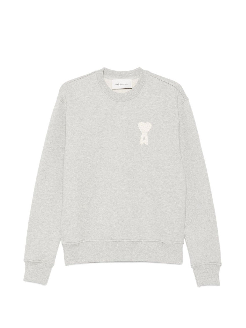 Grey Crew Neck Sweatshirt 1