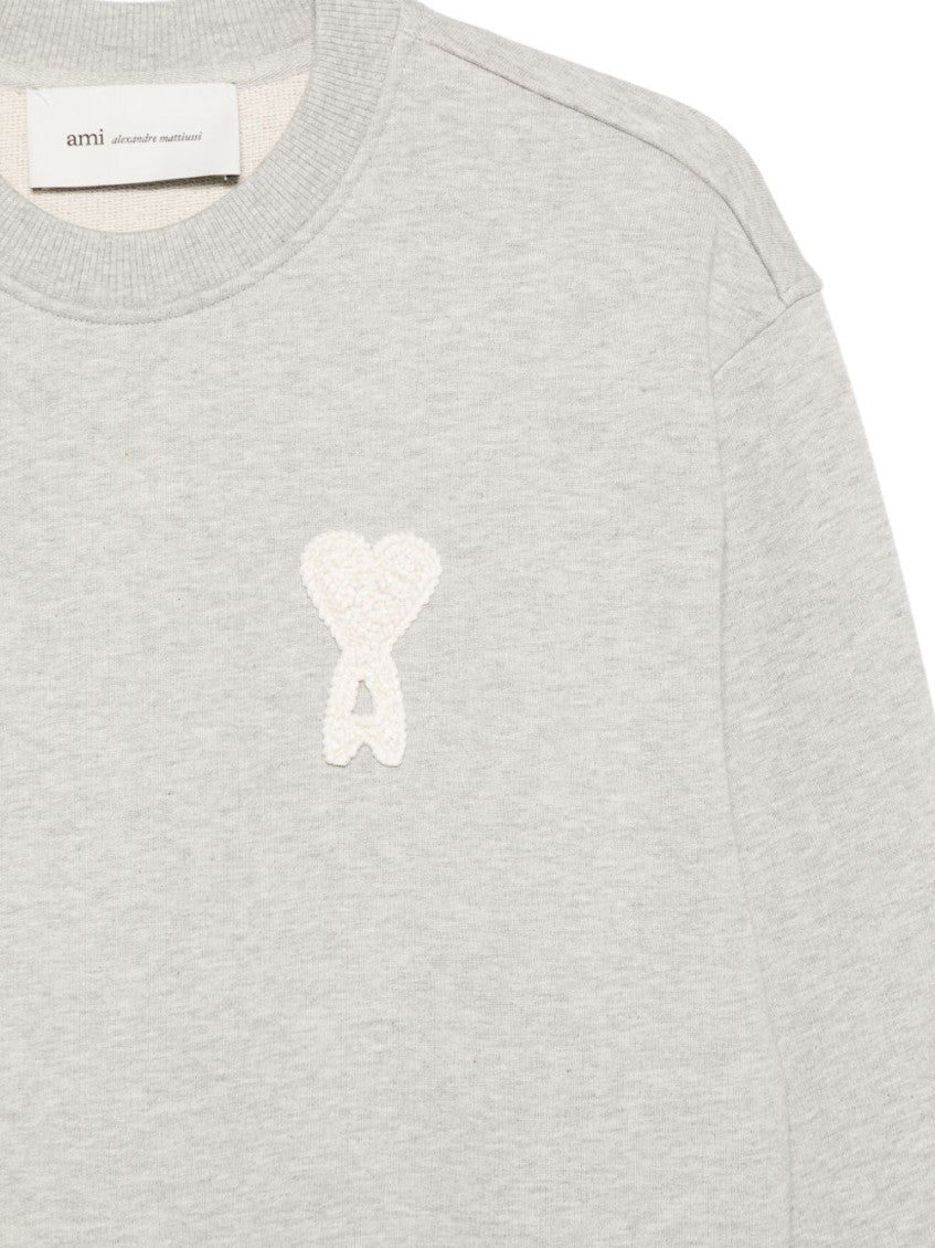 Grey Crew Neck Sweatshirt 3