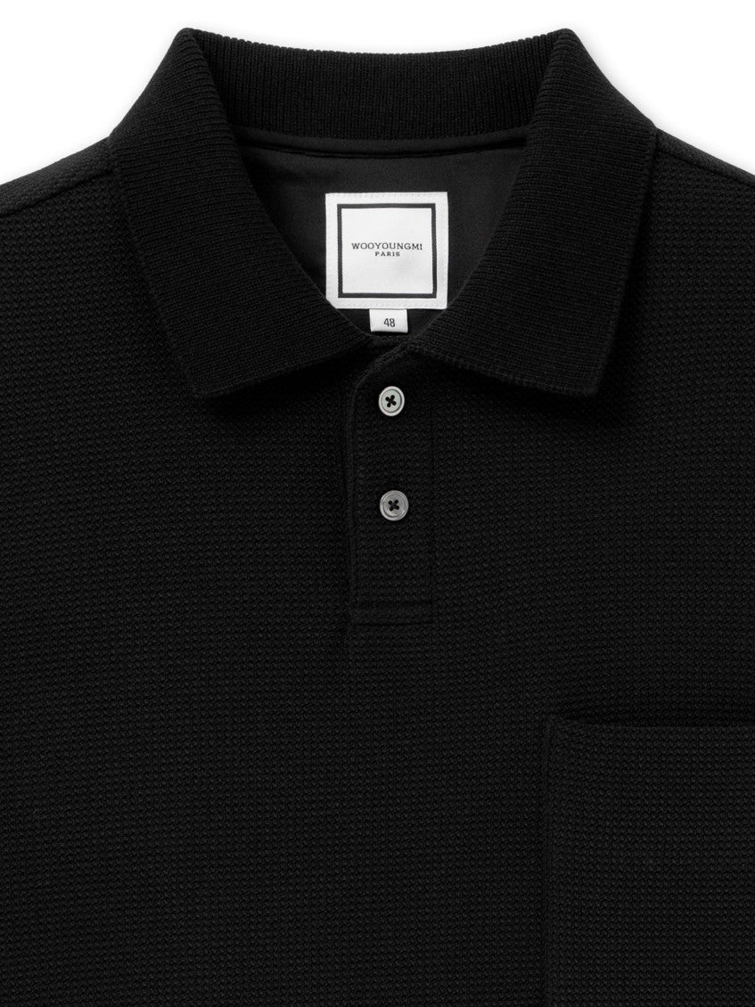 Black Shirt Collar  Polo 2