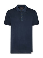 Navy Blue Solid Polo 1
