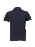 Navy Blue Solid Polo 1