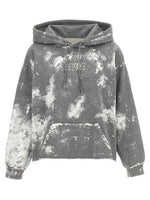 Grey Printed Hood Sweatshirt 1