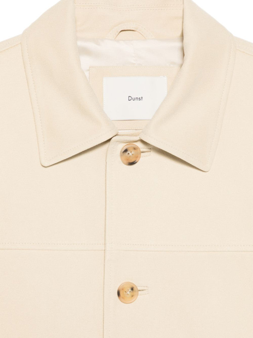 Beige Shirt Collar Jacket 3