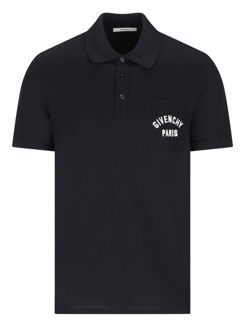 Black Short Sleeves Polo 1