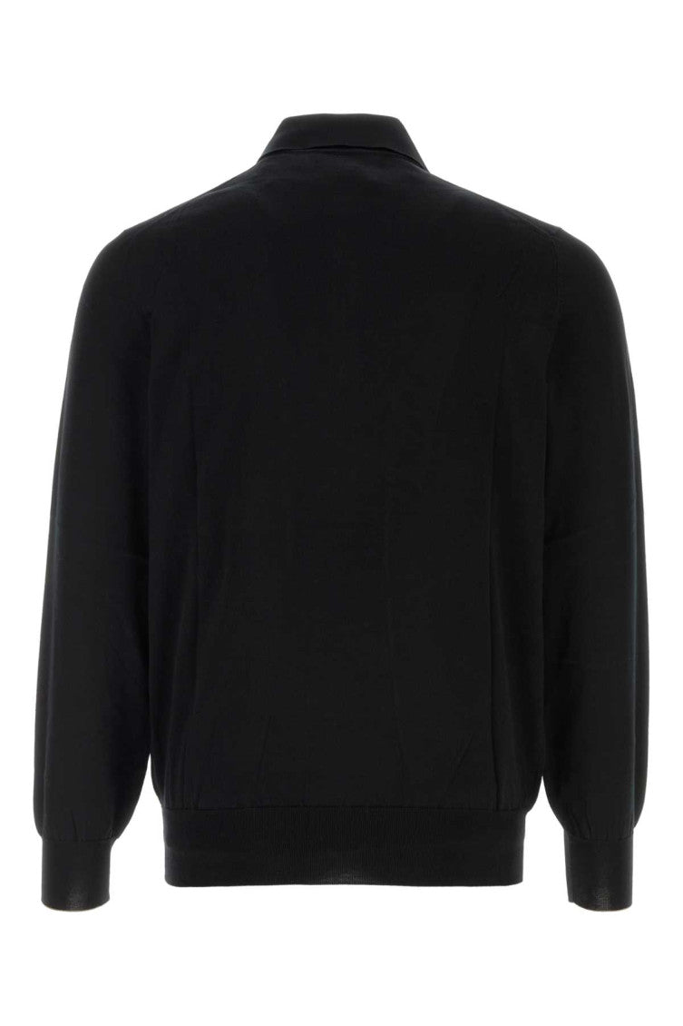 Black Full Sleeves Polo 2