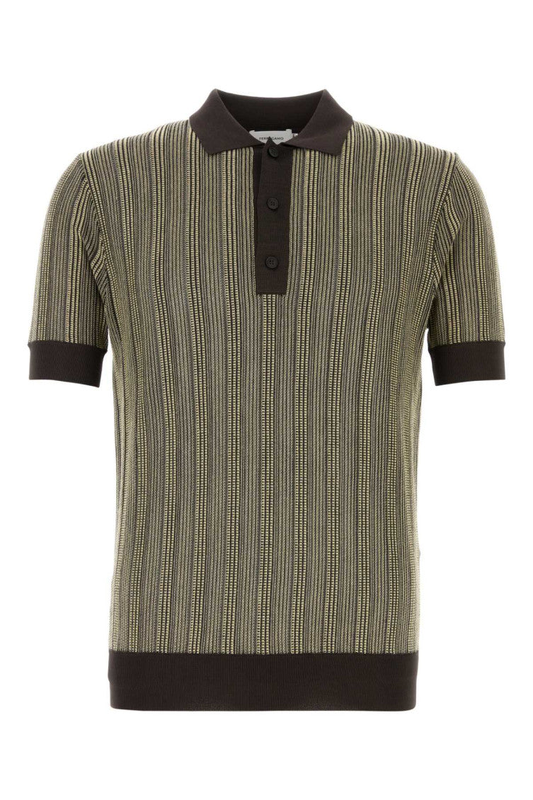 Brown Shirt Collar Polo 1