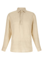 Beige Full Sleeves Polo 1