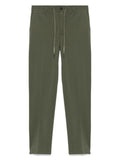 Green Cotton trousers 1