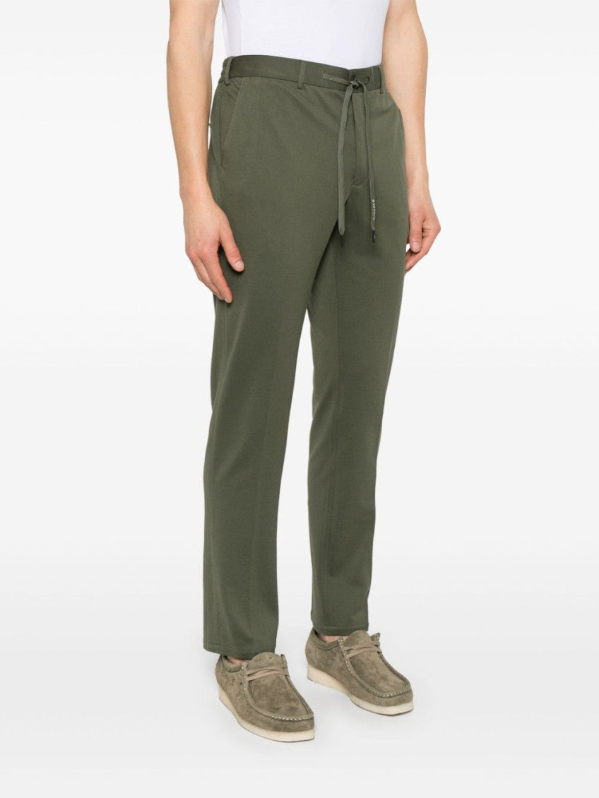 Green Cotton trousers 3