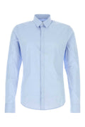 Light blue poplin shirt  1