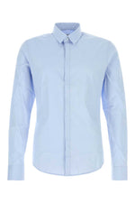 Light blue poplin shirt  1